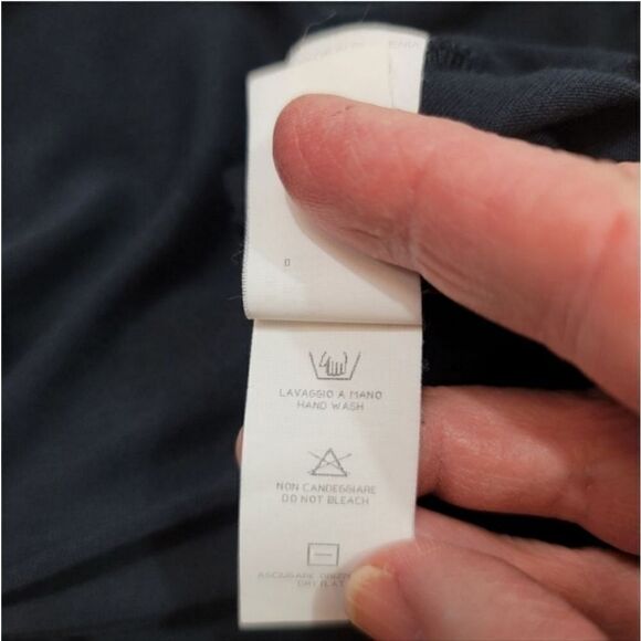 La Perla Studio Modal Jersey Knit Nightgown Sleep Dress in Navy Blue Size 40/Med - Picture 10 of 13